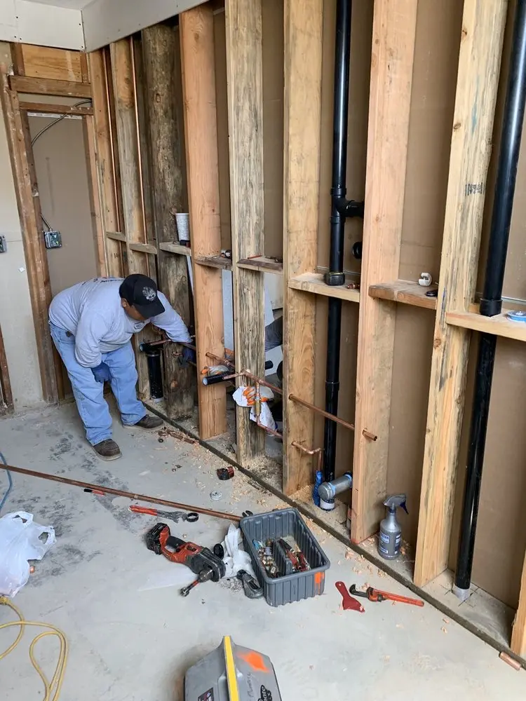 Commercial rough-in plumbing for Water Heater Replacement in Fort Pierce